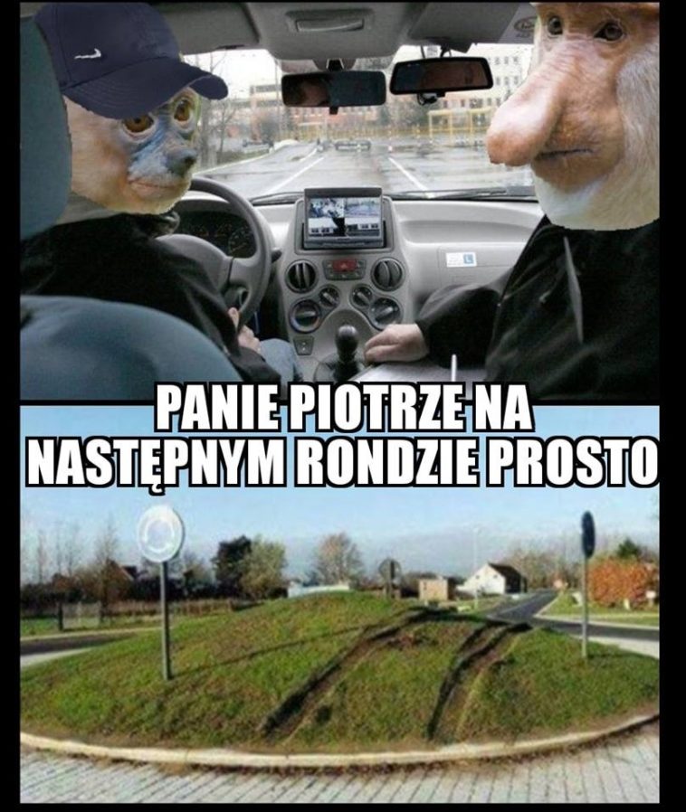 Na następnym rondzie prosto xD