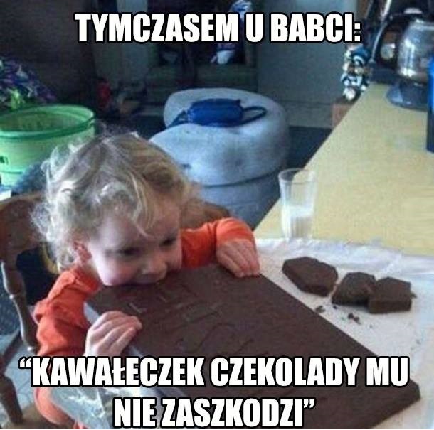 Tymczasem u babci xD