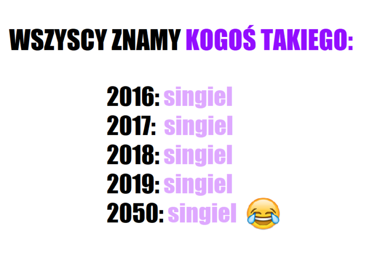 Wszyscy znamy kogoś takiego