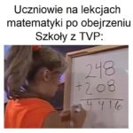 Uczniowie po obejrzeniu Szkoły z TVP xD